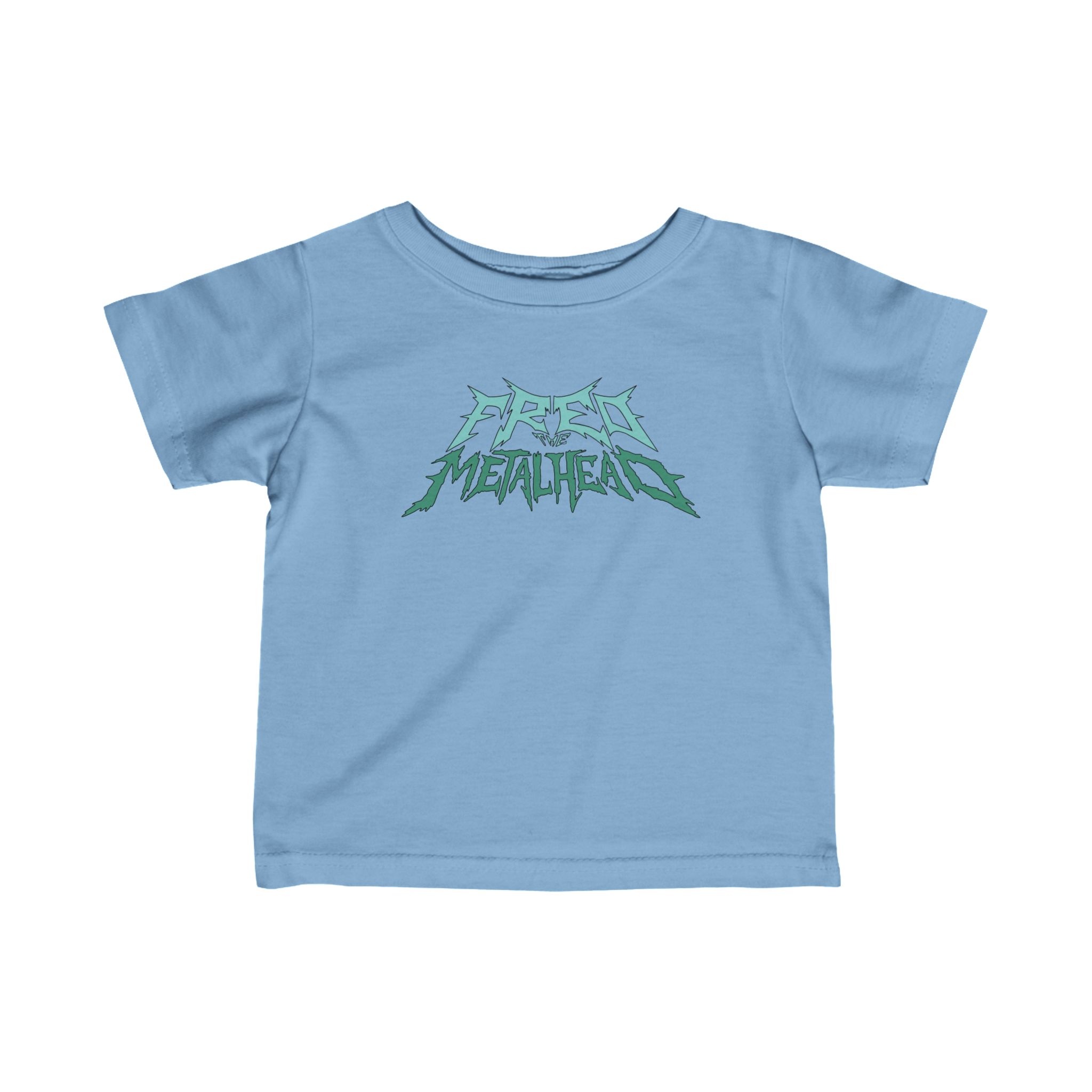Fred The Metalhead - Logo - Infant Fine Jersey Tee - Image 2