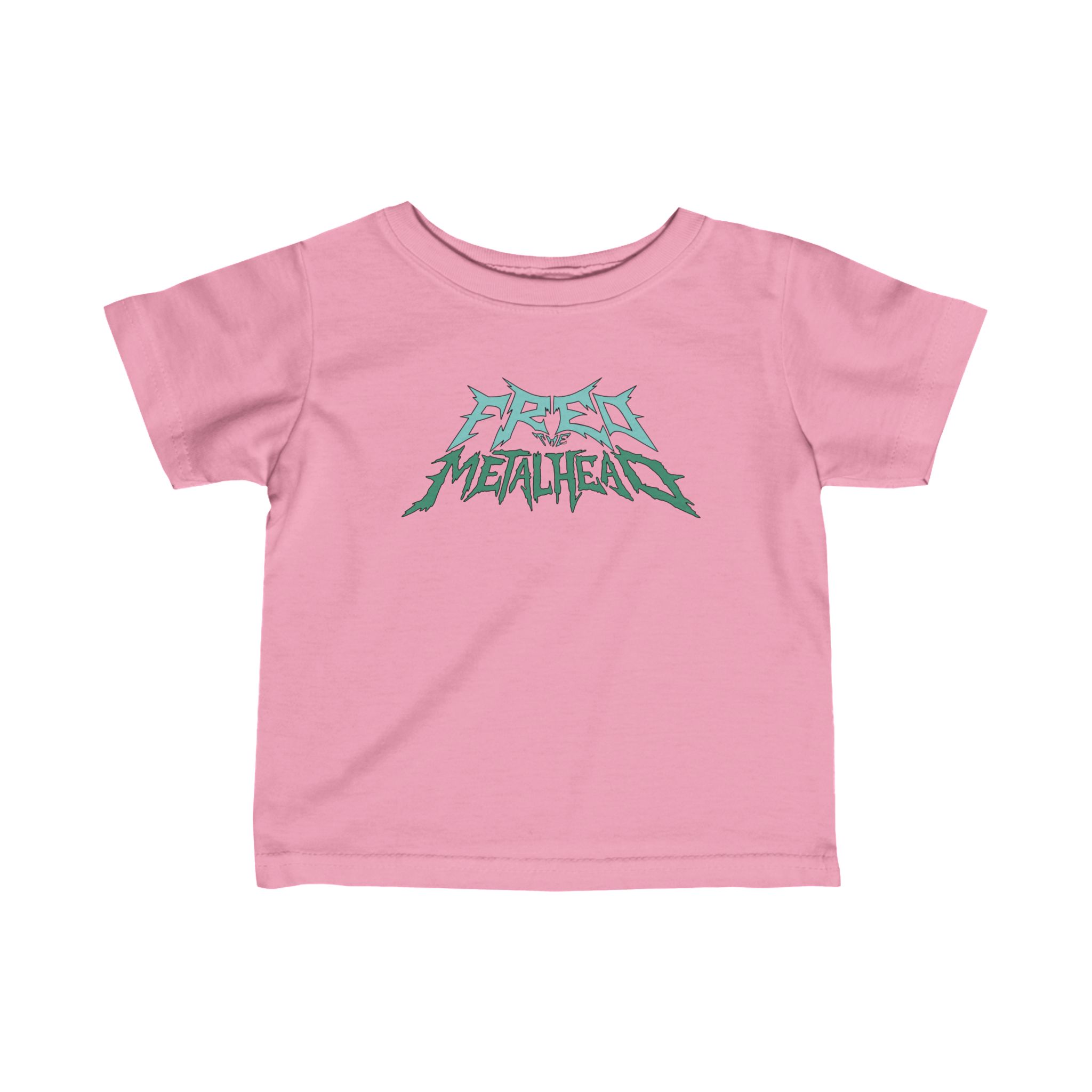 Fred The Metalhead - Logo - Infant Fine Jersey Tee - Image 3