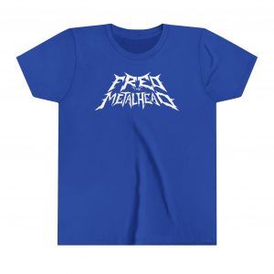 Fred The Metalhead - "White Logo" - Youth T-Shirt