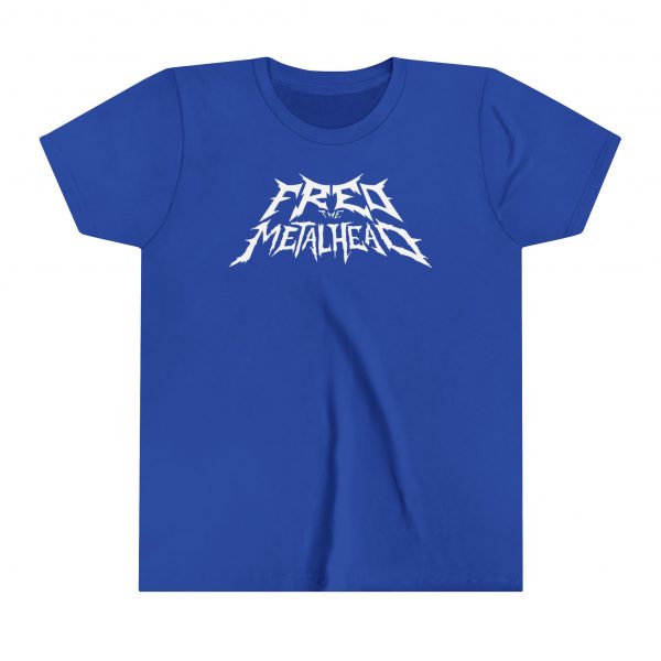 Fred The Metalhead - "White Logo" - Youth T-Shirt