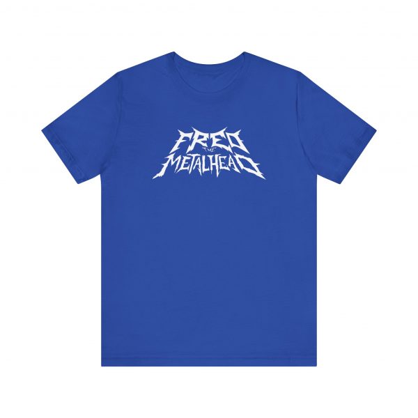 Fred The Metalhead - "White Logo" - T-Shirt