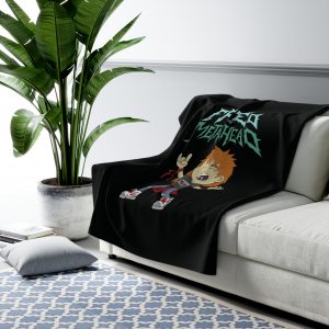 Fred The Metalhead - Sherpa Fleece Blanket