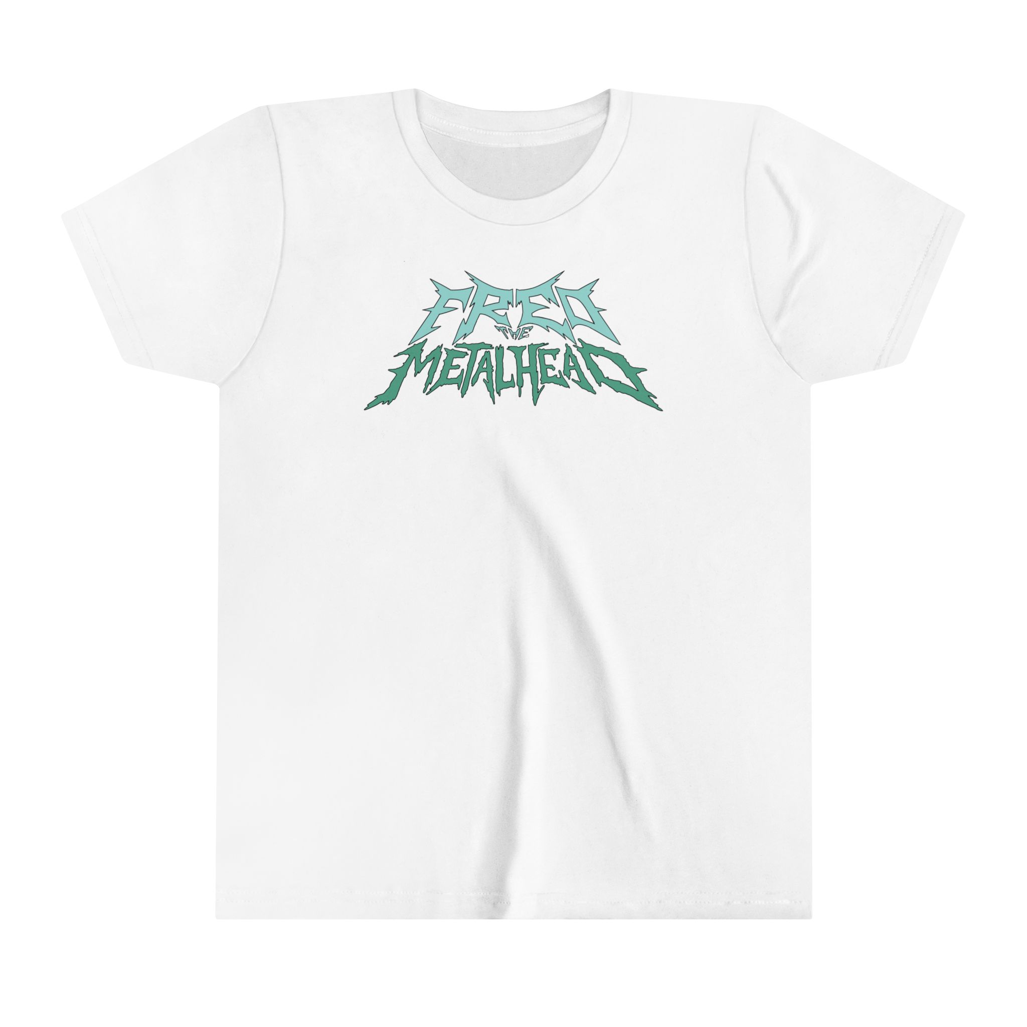Fred The Metalhead - "Logo" - Youth T-Shirt - Image 2
