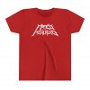 Fred The Metalhead - "White Logo" - Youth T-Shirt - Image 3