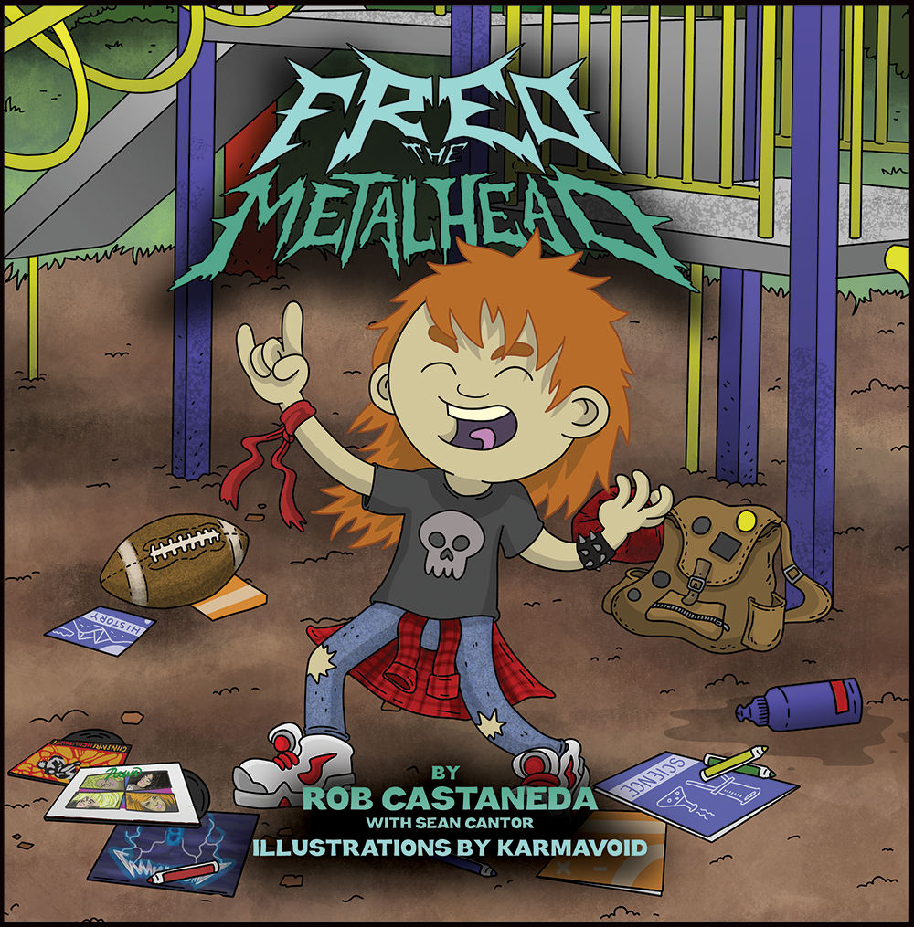 Fred The Metalhead - Hard Cover Book - Image 5
