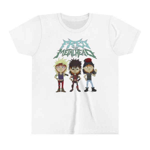 Fred The Metalhead - 3 Outfits - Youth T-Shirt