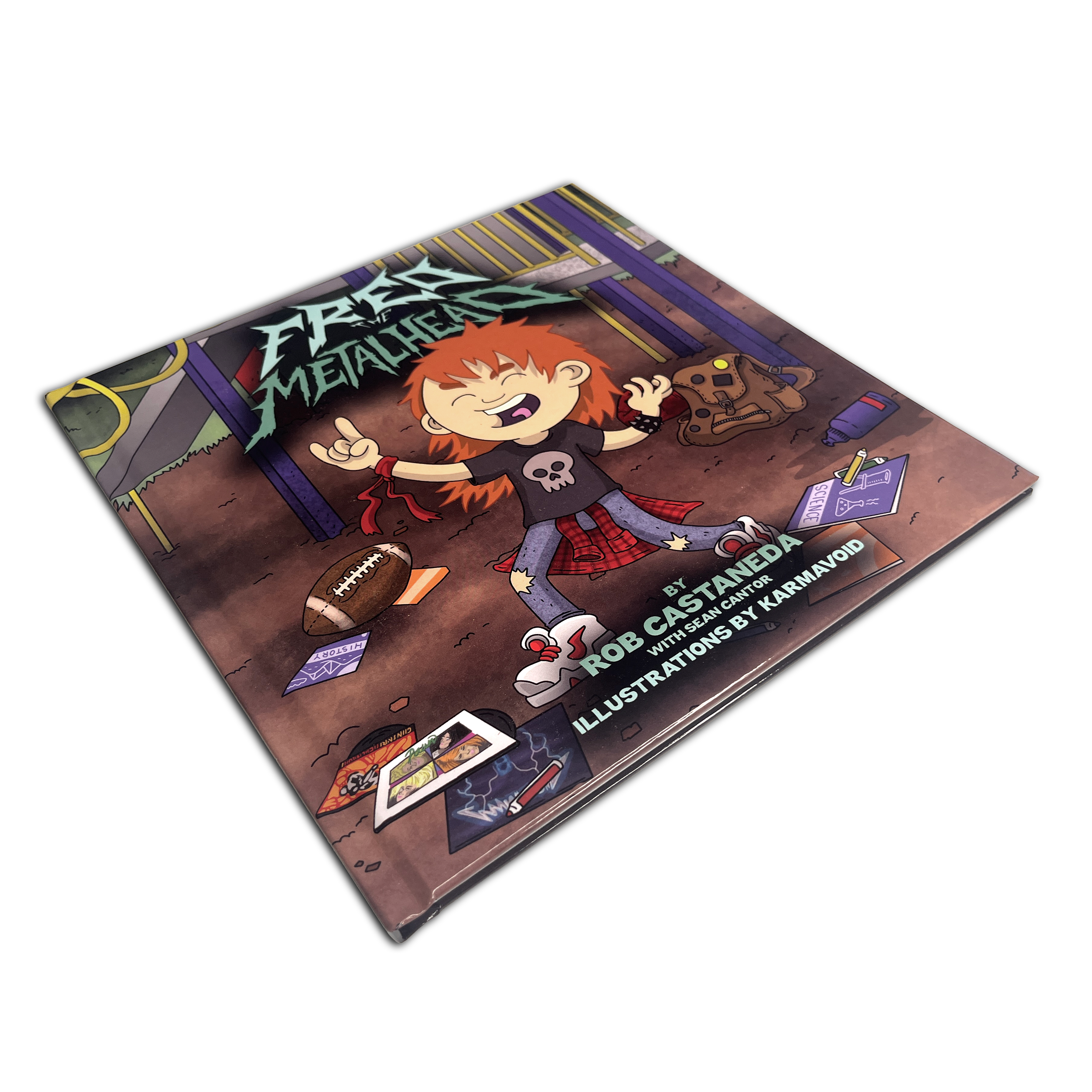 Fred The Metalhead - Hard Cover Book - Image 4