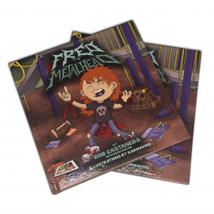 Fred The Metalhead - Hard Cover Book
