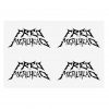 Fred The Metalhead - Black Logo - Sticker Sheet - Image 6