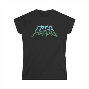 Fred The Metalhead - "Logo" - Women's Softstyle Tee