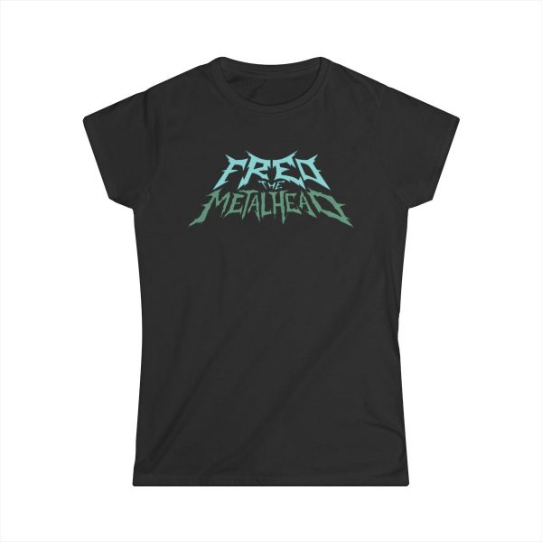 Fred The Metalhead - "Logo" - Women's Softstyle Tee