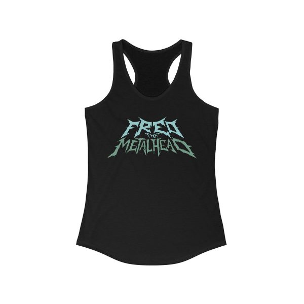 Fred The Metalhead - "Logo" - Women's Racerback Tank